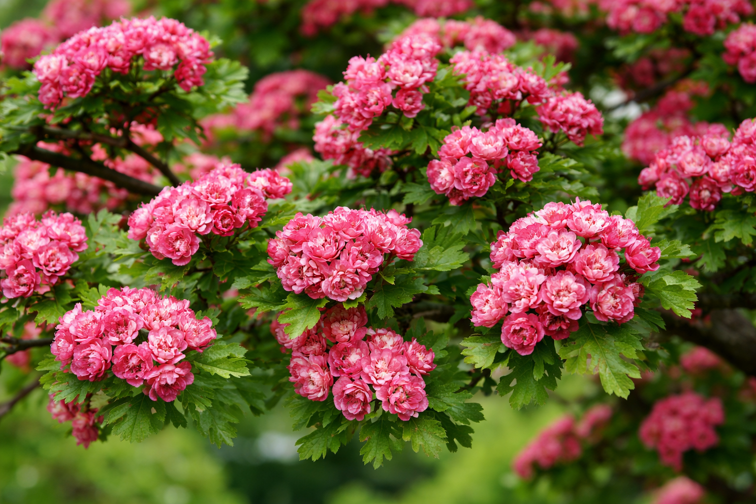 Crataegus × media ‘Paul’s Scarlet’